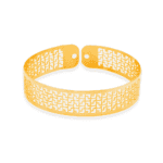 Bracelete Prateado de Renda Vazado - Imagem 3