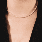 Colar Dourado Chocker de Pérolas - Imagem 2