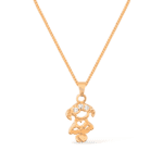 Colar Dourado Filha com Zircônia