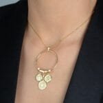 Colar Religioso 3 Medalhas Espirito Santo - Imagem 2