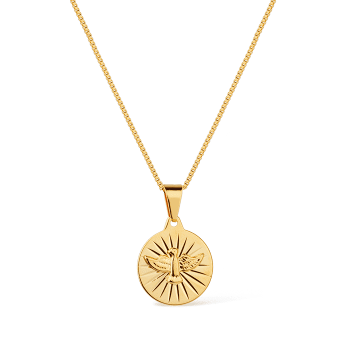 Colar Medalha do Espirito Santo - Imagem 1
