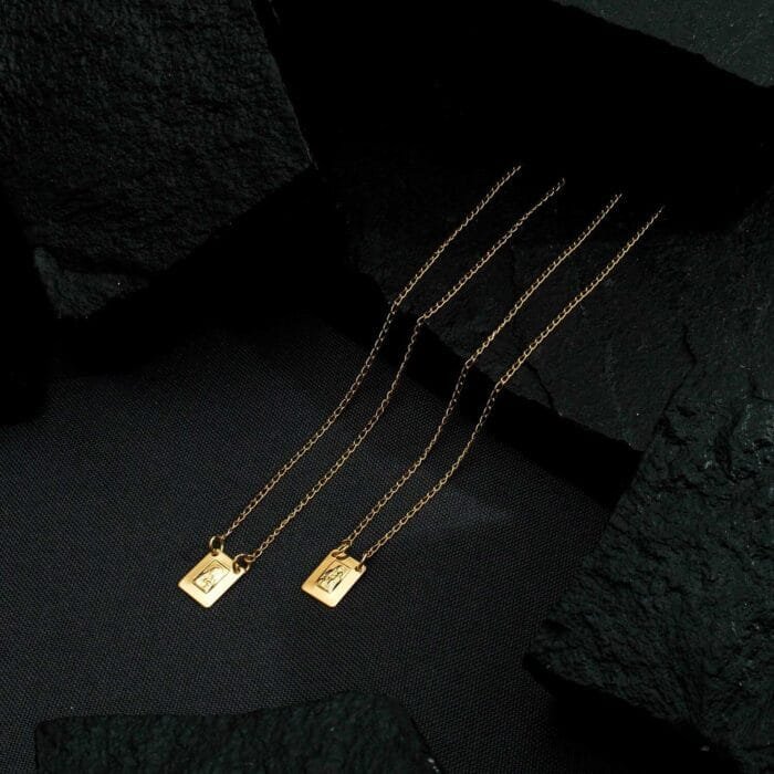 Escapulário Dourado 70cm - Imagem 3