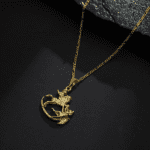 Pingente Dourado São Jorge - Imagem 3