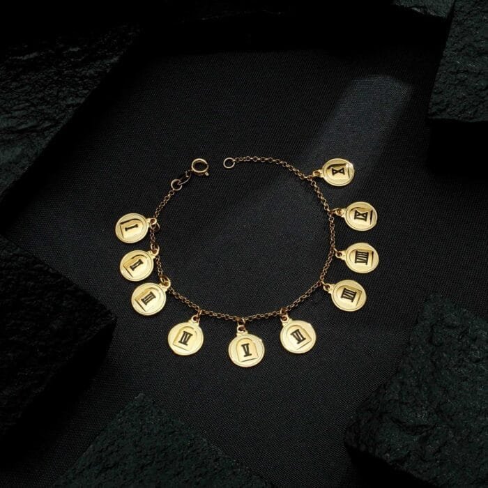 Pulseira Prateada 10 Dez Mandamentos - Imagem 6
