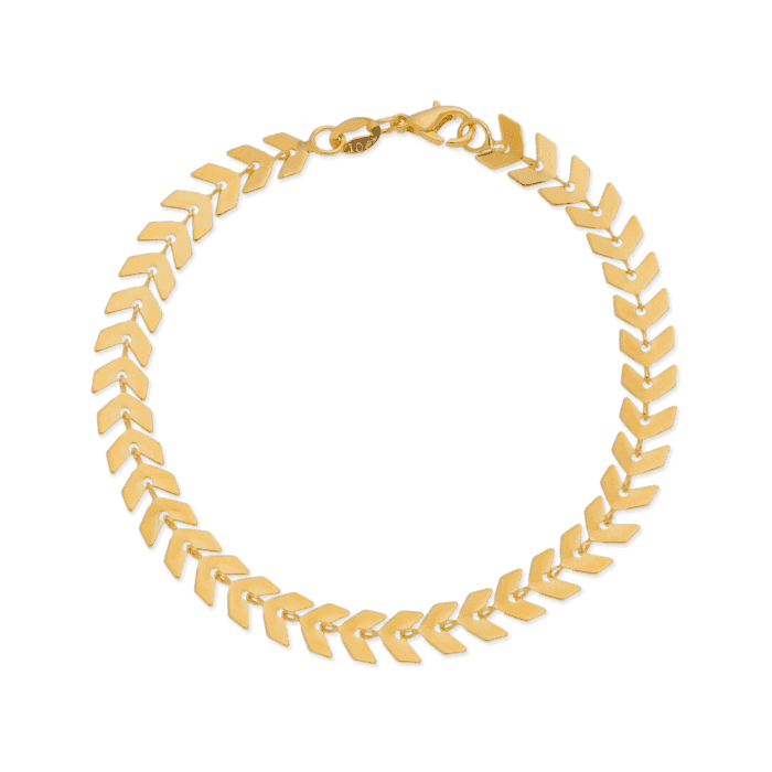 Pulseira Dourada de Seta - Imagem 1