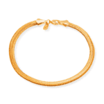 Pulseira Dourada Rabo de Rato