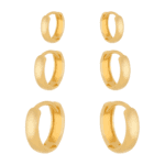 Trio Dourado de Argolinhas