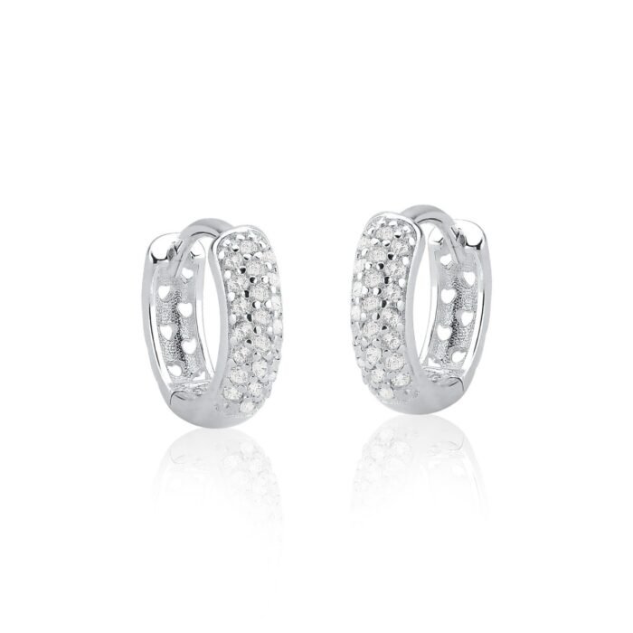 BRINCO ARGOLA CRAVEJADA - Imagem 1