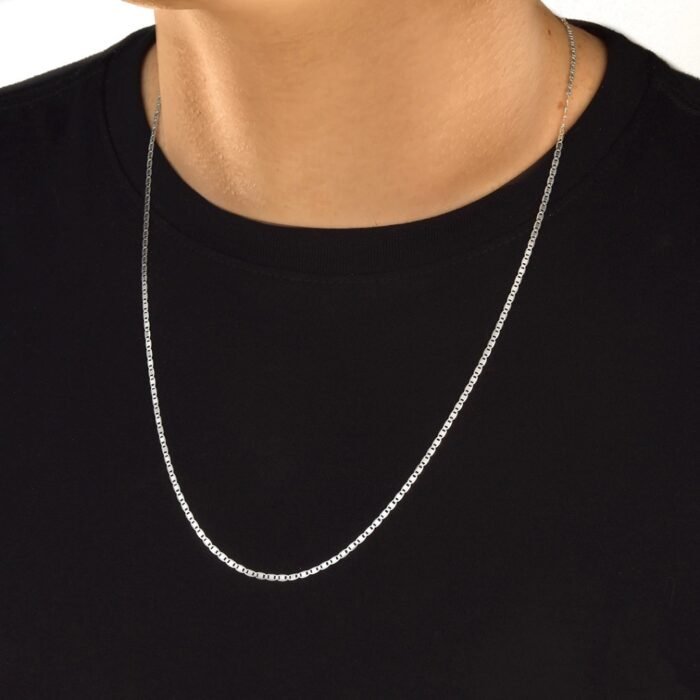 Corrente Piastrine 1,8 mm Prata 925 - Imagem 3