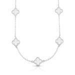 Choker 5 Trevos Branco