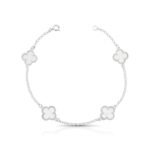 PULSEIRA 4 TREVOS BRANCO