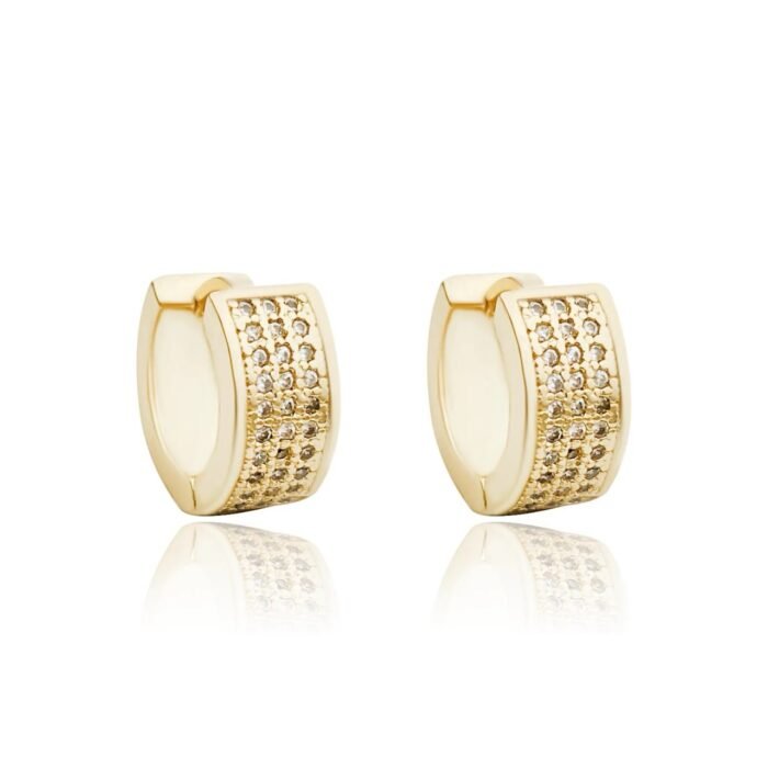 Brinco Argola Lux Gold - Imagem 1