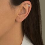 Piercing Coração Cravejado com Zircônia - Imagem 2