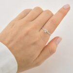 Anel Solitario Cravejado Brilhante - Imagem 2