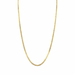 Corrente Piastrine Dourada -Semi Joia Banho de Ouro 18k