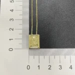 Colar Escapulário Dourado Sagrado - Imagem 3