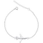 Pulseira Avião  – Prata 925