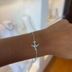 Pulseira Avião Minimalista - Prata 925