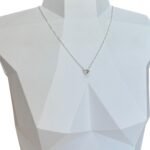 Colar Ponto de Luz Coração - Prata 925