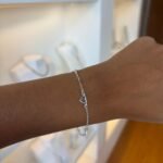 Pulseira Coração Vazado - Prata 925