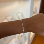 Pulseira Riviera Zircônias Navete em Prata 925