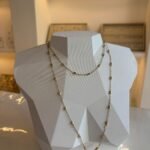 Colar 2 em 1 Longo Com Bolas