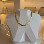 Gargantilha Malha Escama Flat – Semijoia