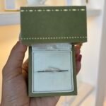 Anel Solitário Minimalista em Prata 925