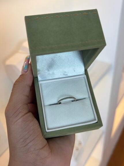 Anel Aparador Green em Prata 925