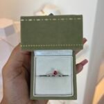 Anel Solitário Pink Passion em Prata 925