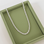 Colar Riviera Semijoia  (Banho Prata 925)