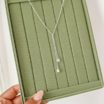 Colar Gravatinha Semijoia (Banho Prata 925)