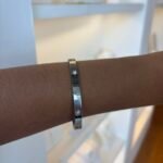 Bracelete  "Love & Shine" em Aço Inoxidável