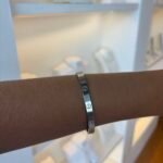 Bracelete Cartier em Aço Inoxidável