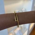 Bracelete Prego em Aço Inoxidável