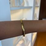 Bracelete Oval Premium em Aço Inoxidável