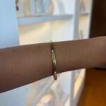 Bracelete Cartier Com Zircônias – Aço Inoxidável