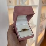 Anel Retangular em Aço Inoxidável