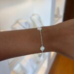 Pulseira Trevos Trabalhados - Prata 925