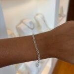 Pulseira Elo Português - Prata 925