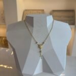 Colar Terço de São Bento Folheado