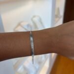 Pulseira Placa "Amizade" -Prata 925