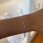 Pulseira Fita de Prata 925