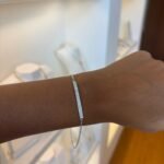 Pulseira Placa Cravejada - Prata 925